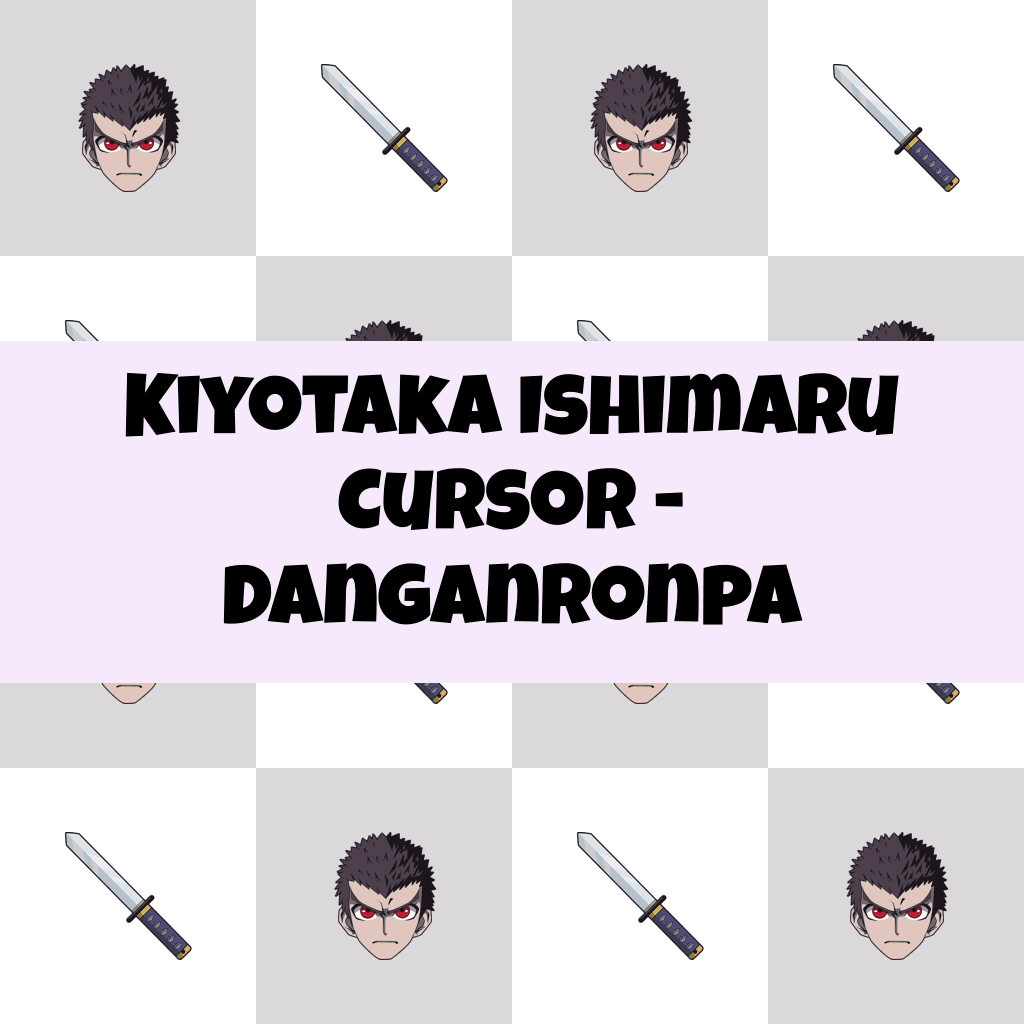 Preview Kiyotaka Ishimaru cursor - danganronpa custom cursor pack